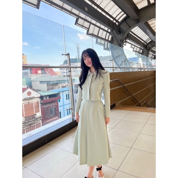 Set áo và chân váy tiểu thư-Elly Set by LimClothes