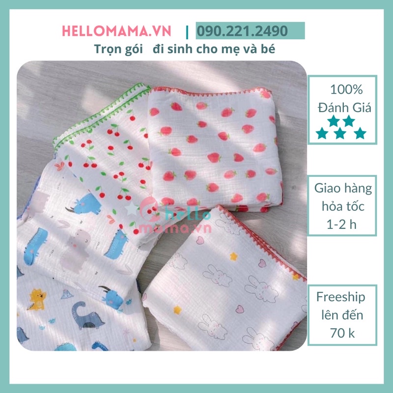 Chăn Xô Cho Bé / Chăn Xô Cao Cấp Manny Cho Bé