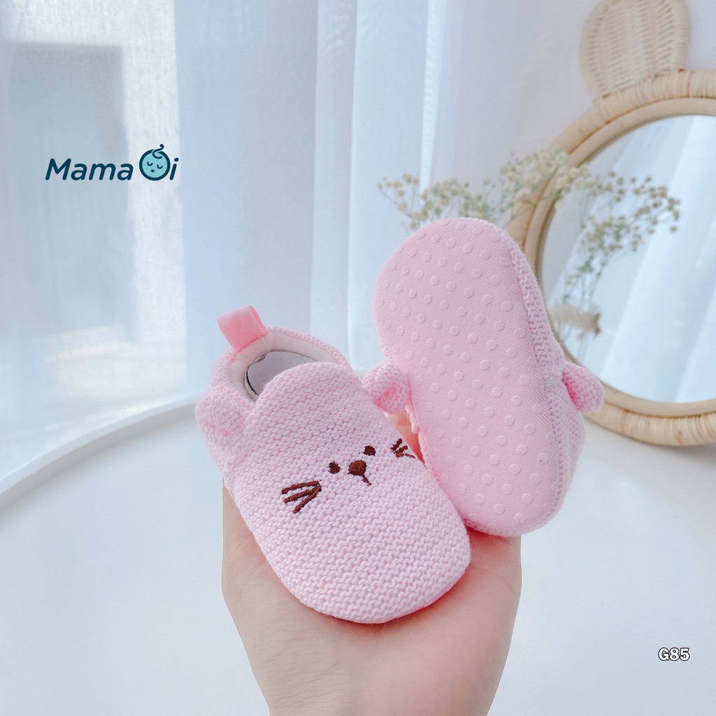 G85 Giày mọi chuột màu hồng mềm mại êm chân cho bé tập đi của Mama Ơi - Thời trang cho bé