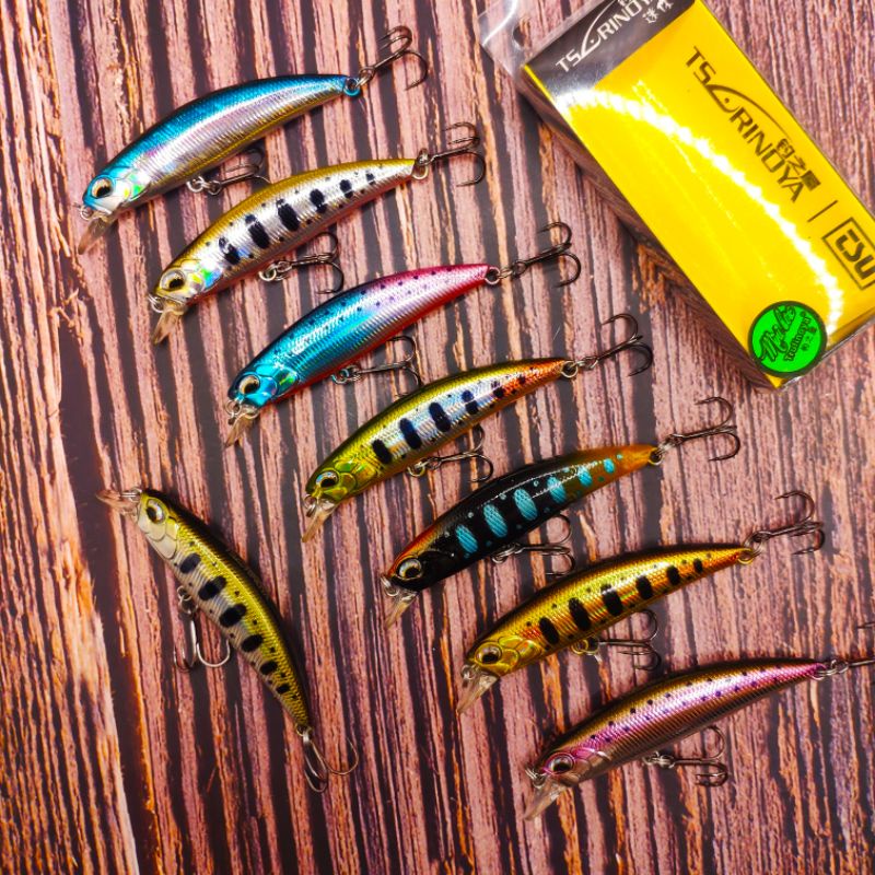 Mồi Câu Tsurinoya Dw67 6,1g 60mm Minnow Sinking