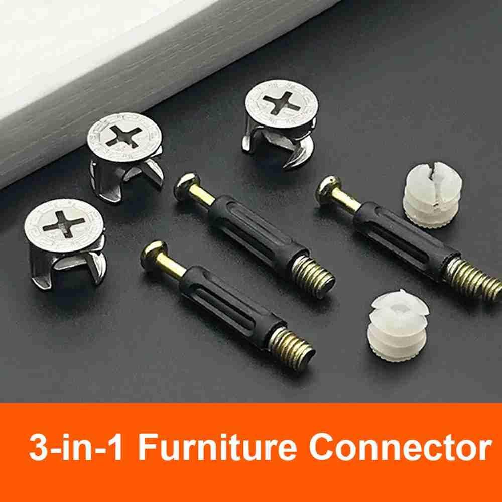 Set 10 Đai Ốc Nối Nội Thất Tháo Gỡ Dễ Dàng