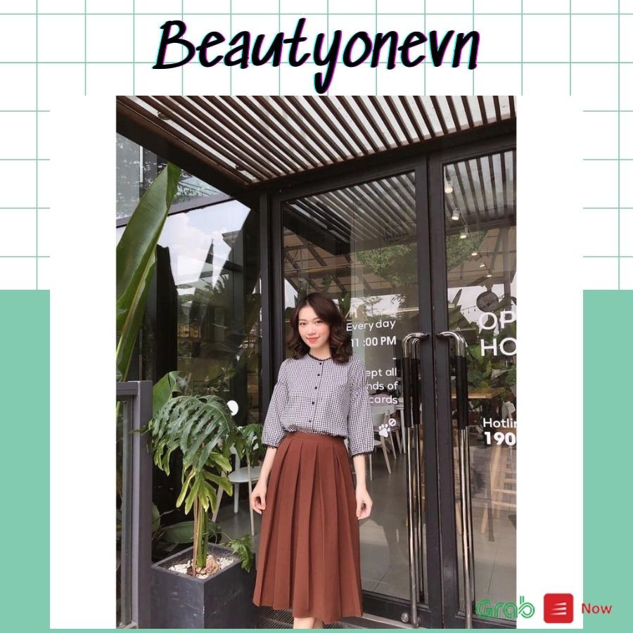 Chân váy xếp ly công sở siêu hot,  chân váy dáng dài 2 màu đủ size hàng đẹp (ảnh thật/ hàng có sẵn)