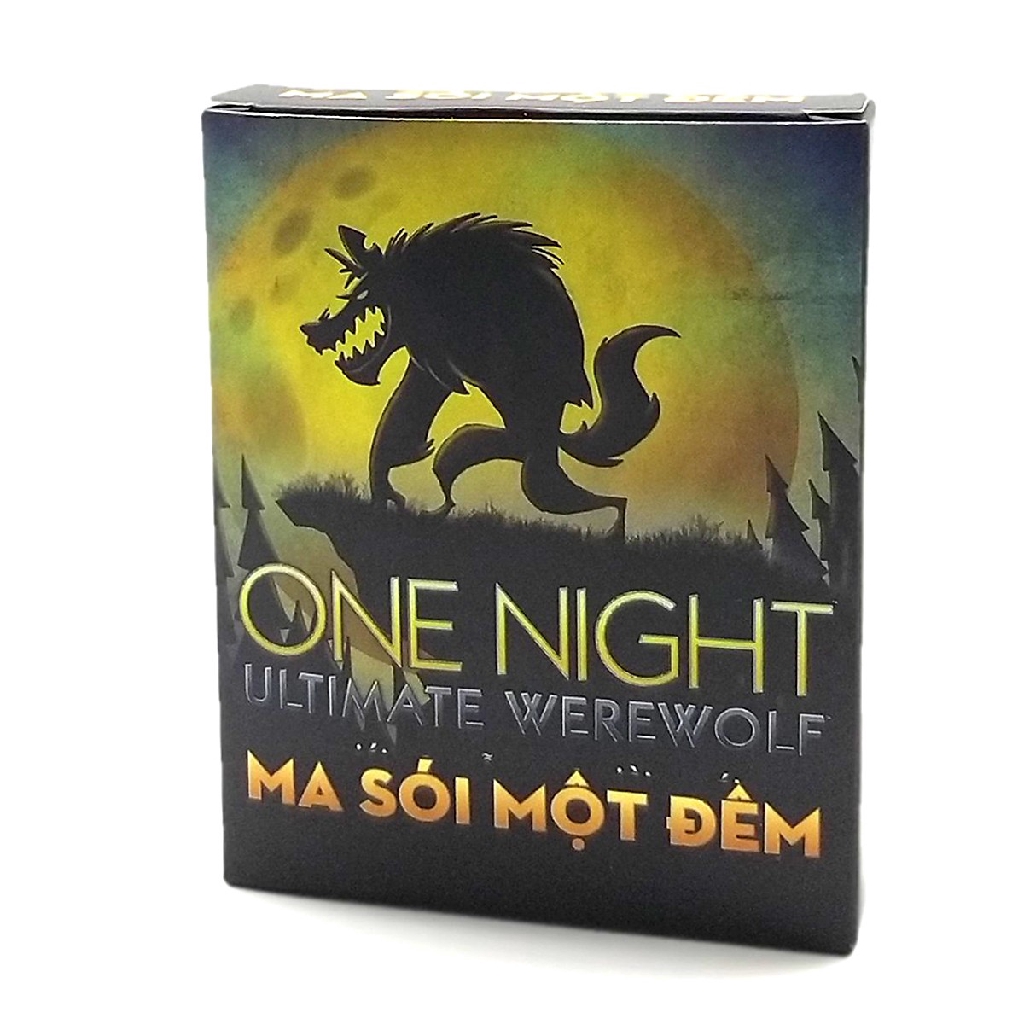 Bộ Thẻ Bài Ma Sói One Night Việt Hoá - Game Ẩn Vai Vui Nhộn Hấp Dẫn