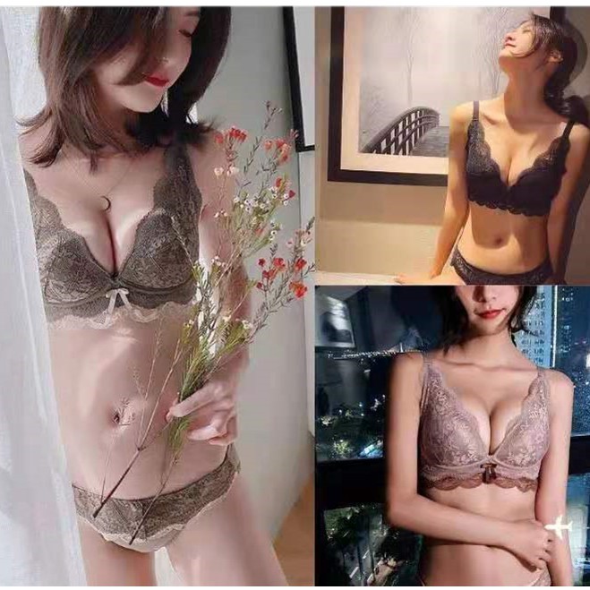 🍓 SALE🎊Bộ Đồ Lót Phối Ren Quyến Rũ Cho Nữ