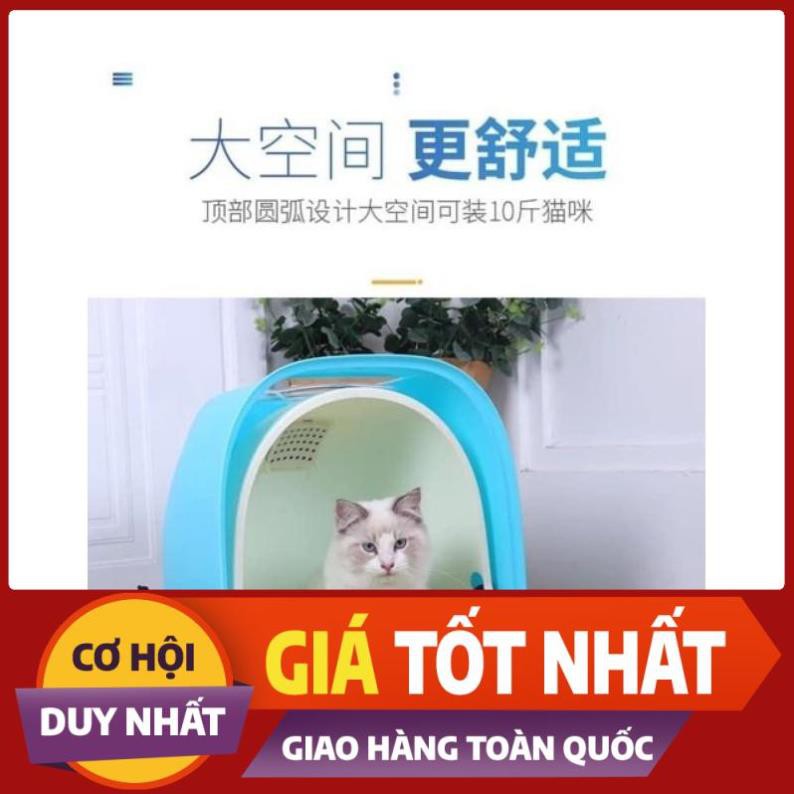 gg4 (Xả Kho 3 Ngày) Mã Giảm Giá 515k - Nhà vệ sinh cho mèo sz lớn hàng cao cấp