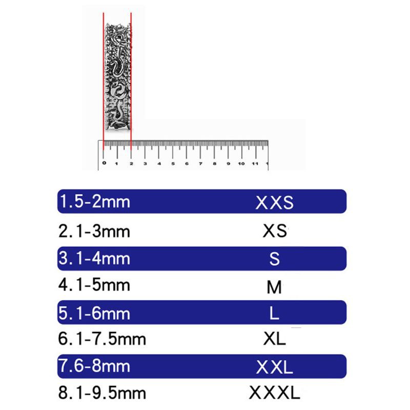 Set 8 miếng đệm silicon điều chỉnh cỡ nhẫn