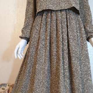 Đầm vintage Bí đỏ bí ngô