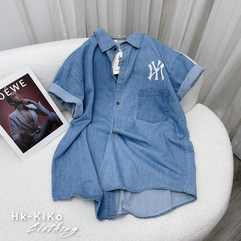 Áo sơ mi bò giả NY