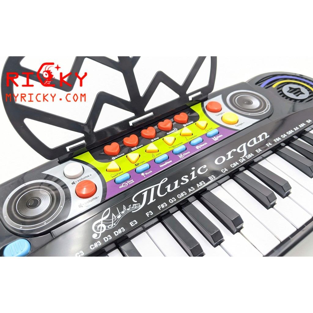 [Khai trương giảm giá] Đàn piano điện tử Magic Piano 34 phím kèm micro cho bé - Đàn organ điện tử 34 phím