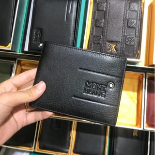 Ví da MontBlanc/ da bò thật