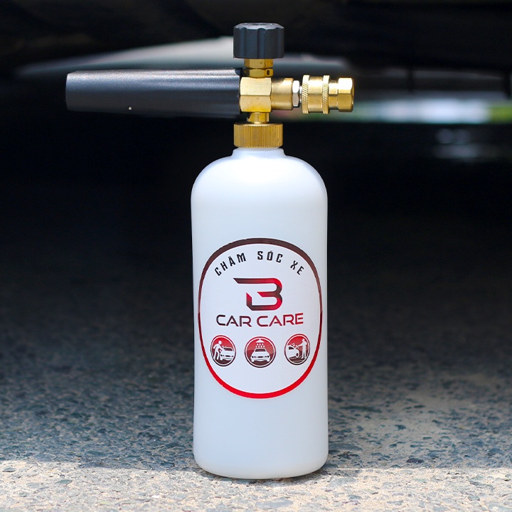Bình tạo bọt tuyết Car Care ( có khớp nối ) gắng với máy rửa xe✅