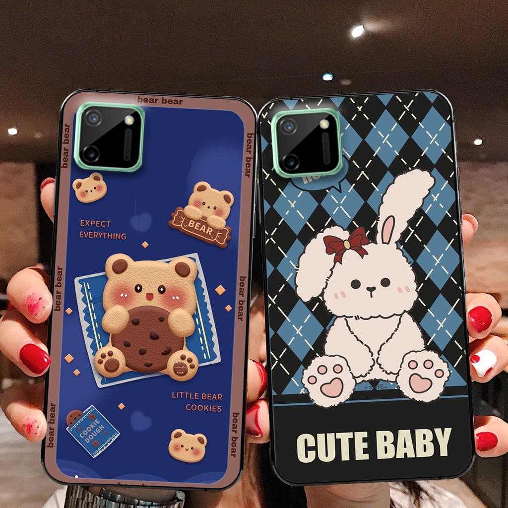 Ốp lưng Realme C11 / Realme C11 2021 / Realme C20 in hình cute, mẫu chú gấu siêu đẹp- GIÁ RẺ