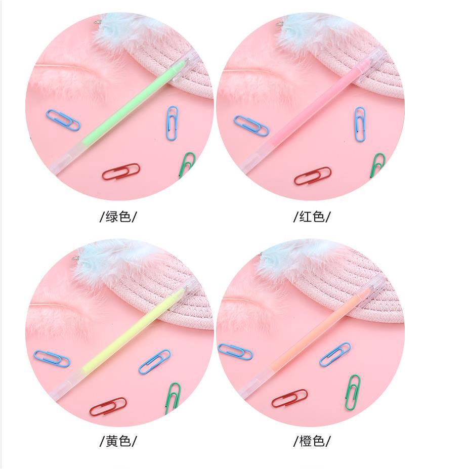 Bút Mực Gel Nhiều Màu Ngòi 0.5mm 12 Màu Phong Cách Muji