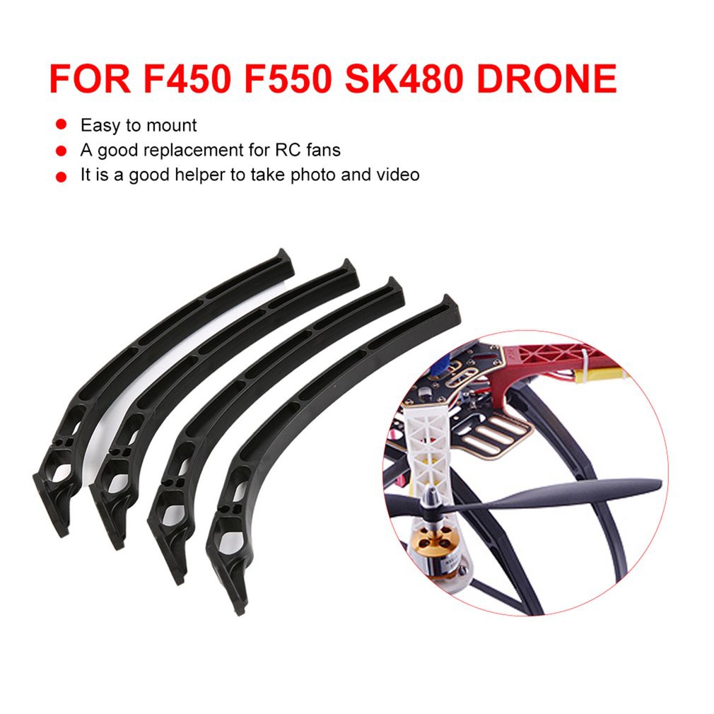 【điều khiển từ xa8/5】4pcs Tall Landing Skid Gear Drone legs for DJI F450 F550 SK480 FPV Quadcopter