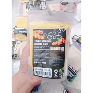 Bột Tắm Tạo Bọt Calming Bubble Bath Phutawan 120g
