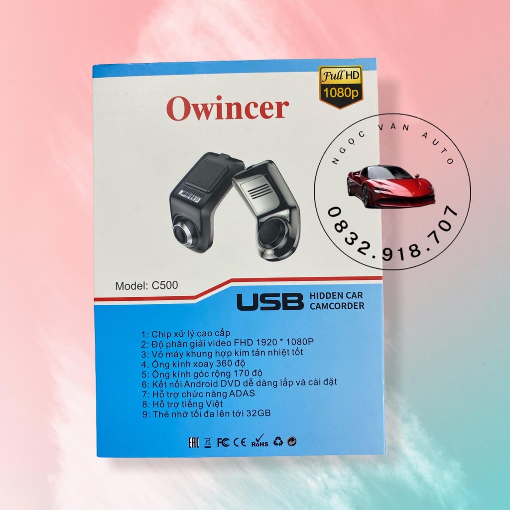 Camera hành trình Android OWINCER C500 siêu nét