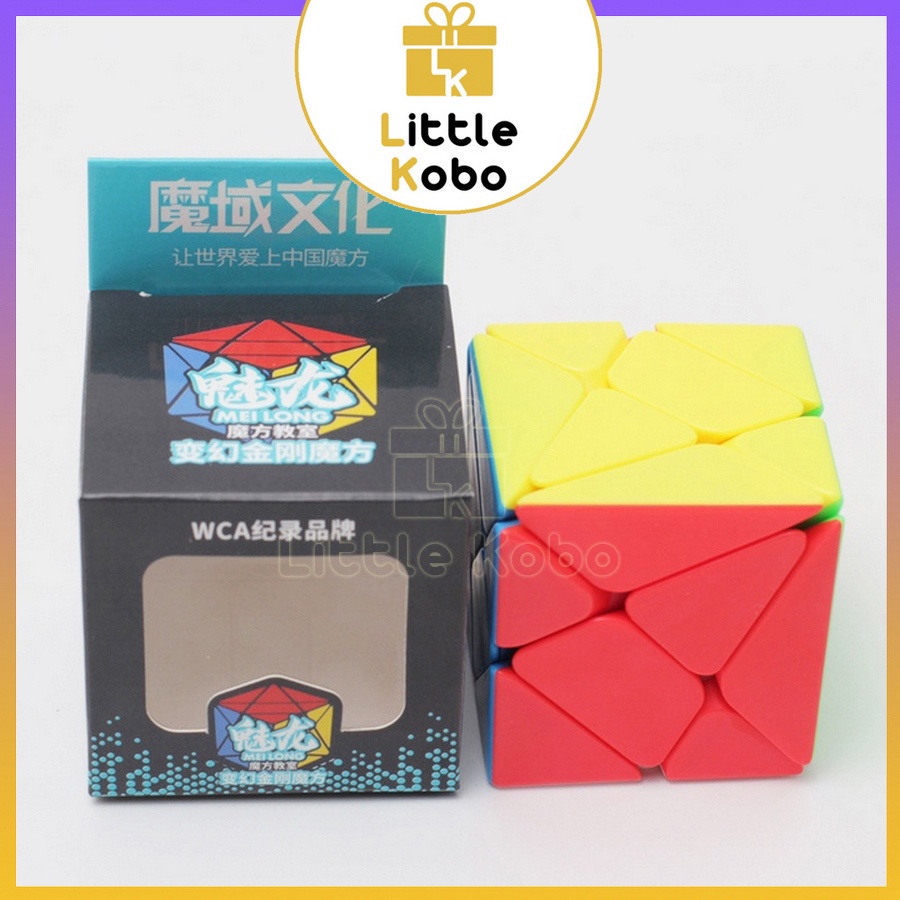 Rubik Axis Cube Stickerless MoYu MeiLong MFJS Rubic Biến Thể Đồ Chơi Trí Tuệ