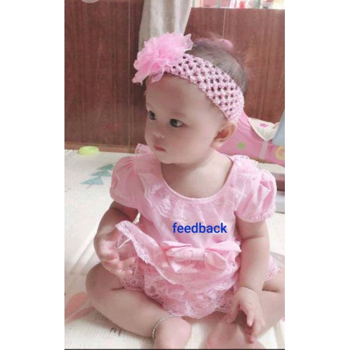 Váy Body ren siêu mềm mại cho bé gái