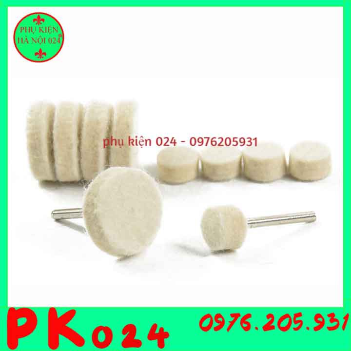 Hộp 76 chi tiết đầu len đánh bóng đa năng