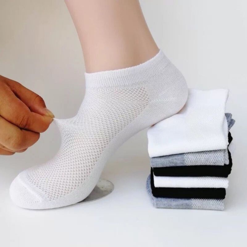 Tất lưới nam nữ mỏng nhẹ thoang khí thích hợp cho mùa hè