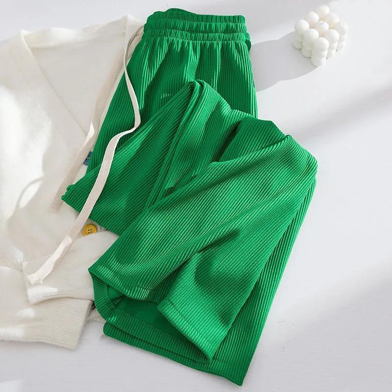 COZOKC Quần Thể Thao Lưng Cao Ống Rộng Thời Trang Năng Động