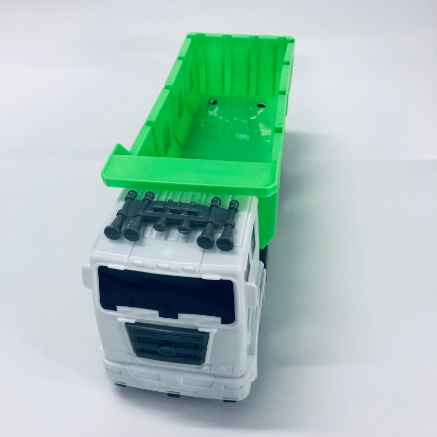 Ô tô đồ chơi xe tải DUMP cho bé, chất liệu nhựa ABS an toàn, bé thỏa sức chơi đùa