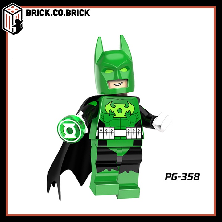 Batman Đủ Màu Siêu Hot Đồ Chơi Lắp Ráp Mô Hình Minifigure Người Dơi Siêu Anh Hùng DC Comics PG8076