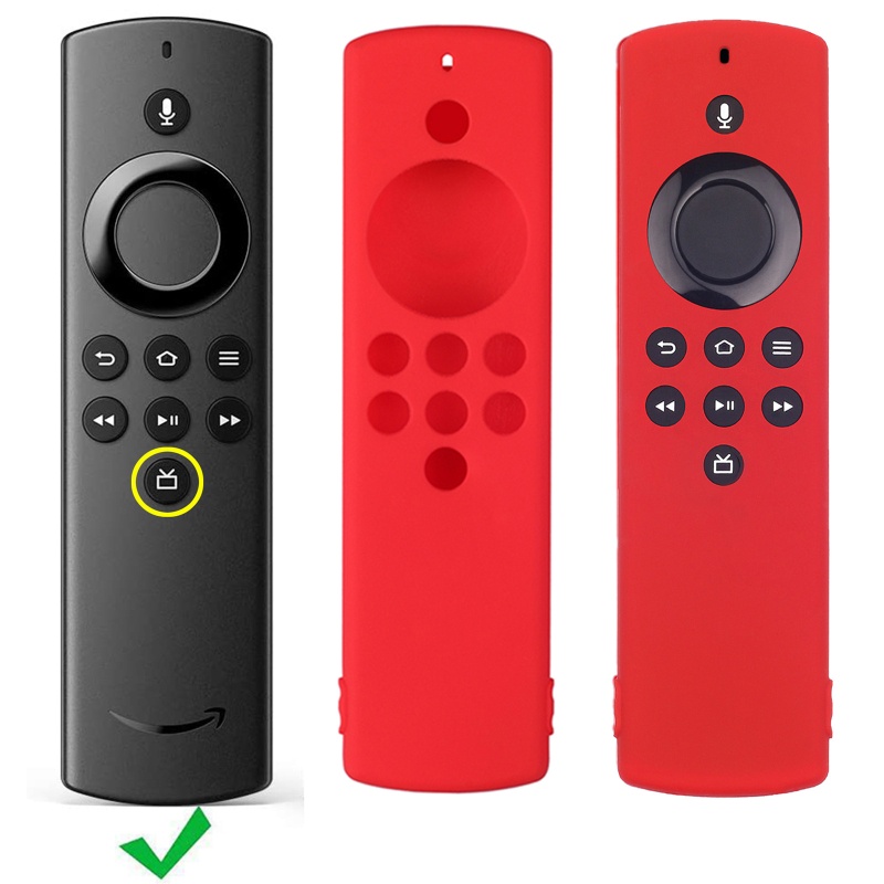 Ốp Silicon Chống Sốc Chống Va Đập Cho Điều Khiển Amazon Fire TV Lite