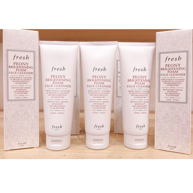 fresh peony cleanser