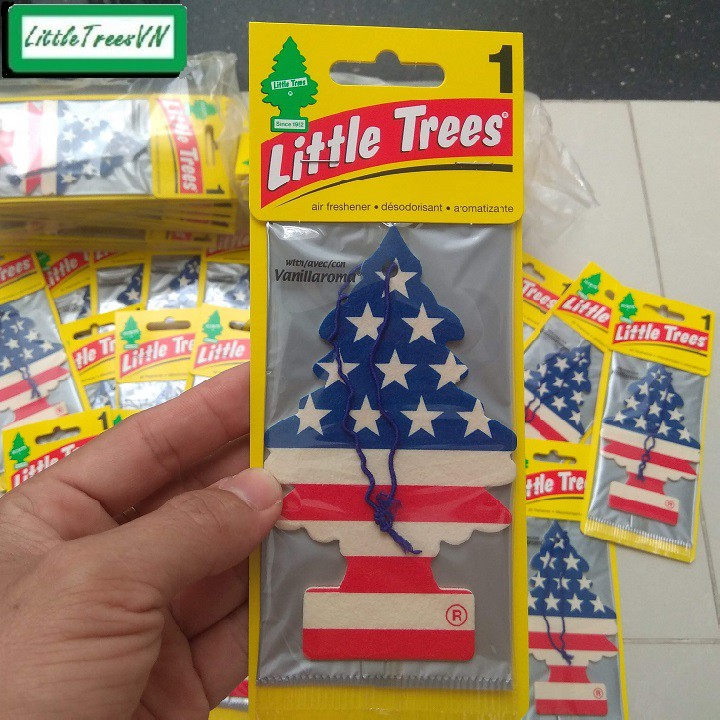 COMBO 100 CÂY THÔNG THƠM LITTLE TREES (Chọn mùi qua phần chát với shop)