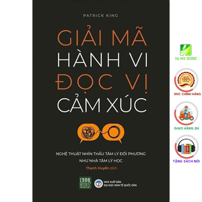 Sách - Giải mã hành vi - Đọc vị cảm xúc - 1980Books