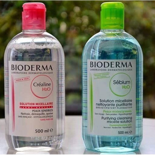 Nước Tẩy Trang Bioderma Hàng Chuẩn 500ml - Màu Hồng