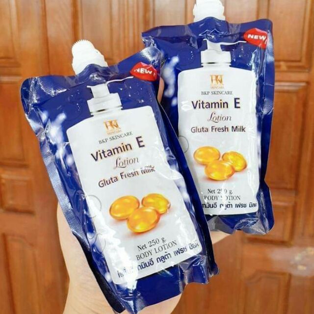 Lotion dưỡng da thái vitamin E