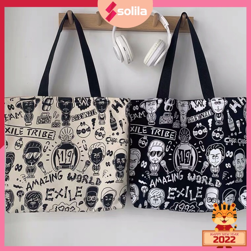 Túi tote túi vải canvas cao cấp Amazing cá tính