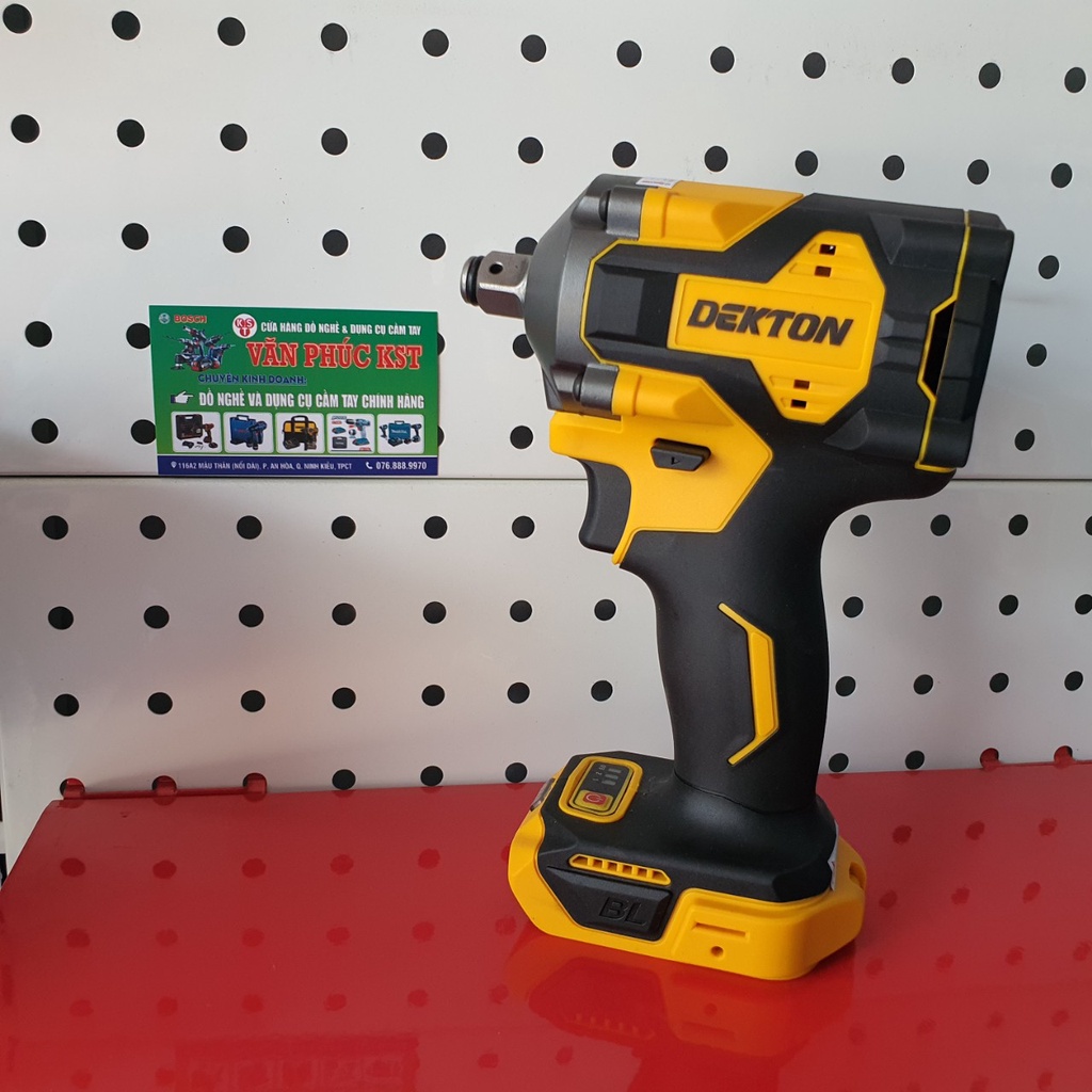 THÂN MÁY SIẾT BULONG DEKTON 380NM CHÂN PIN DEWALT 20V