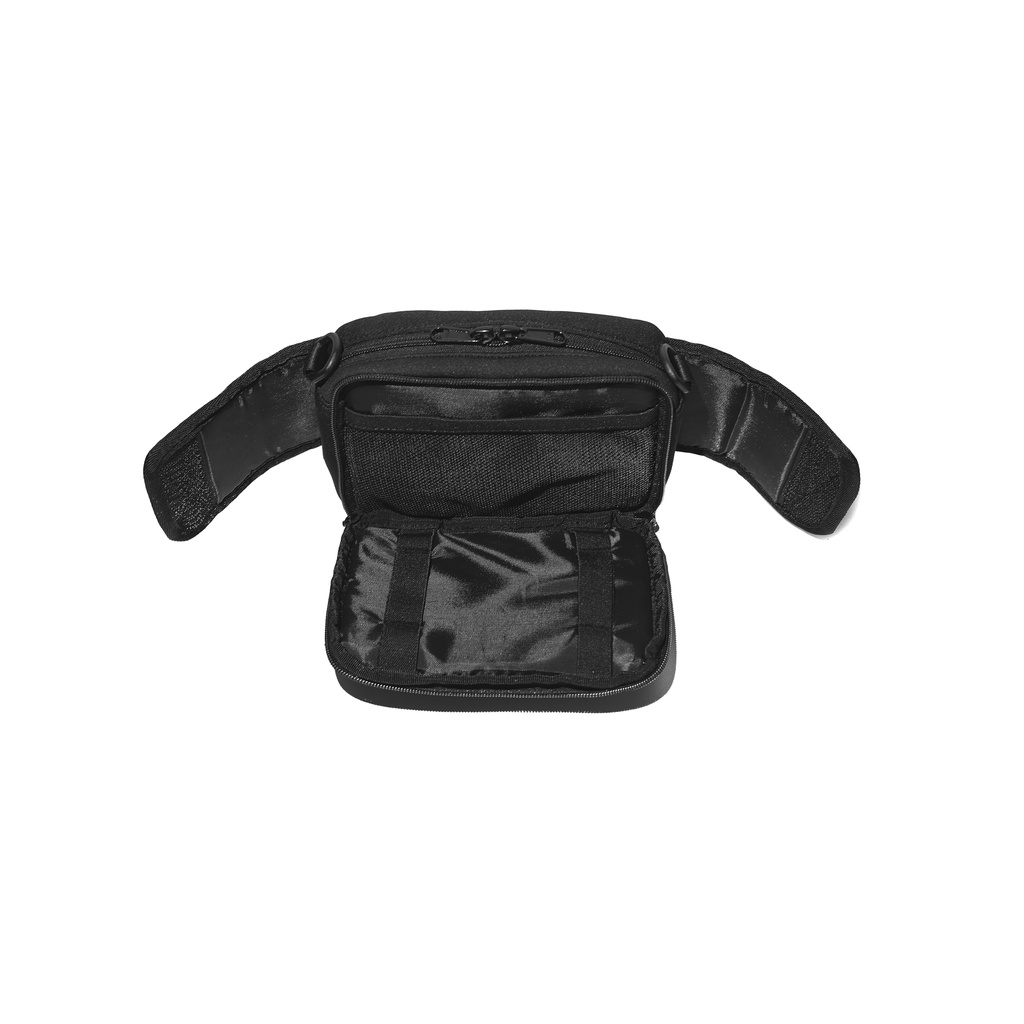 FRONT The Rook Shoulder Bag D421 Gen 2 - BLACK - M ♟ Túi đeo chéo cao cấp FRONT vải Neoprene