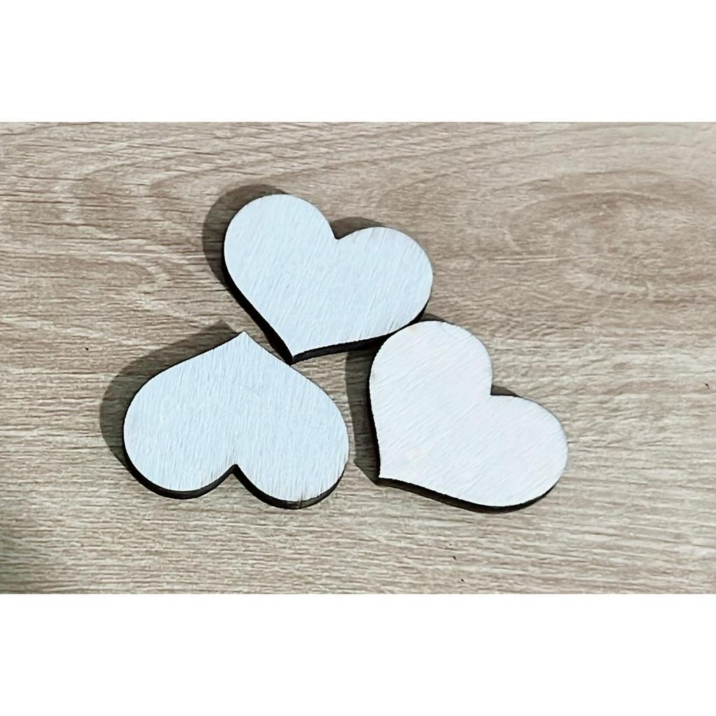 Set 50 100 Miếng gỗ  độc đáo dùng trang trí tiệc cưới ký tên decor