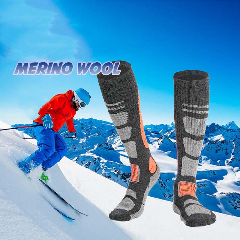 1 Đôi Tất Thể Thao Vải Len Mềm Mại Giữ Nhiệt Mùa Đông