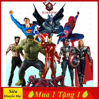 Đồ Chơi Mô Hình Siêu Anh Hùng KINPOW Cao Cấp Nhiều Nhân Vật Cho Bé Thỏa Sức Đam Mê Sưu Tập Avenger