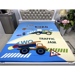 Bộ drap thun lạnh ý 5D cao cấp MS 245