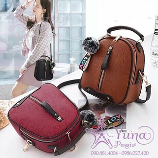 FREE SHIP 99k - Ba Lô Nữ Love Nhỏ Xinh Đeo 2 Kiểu