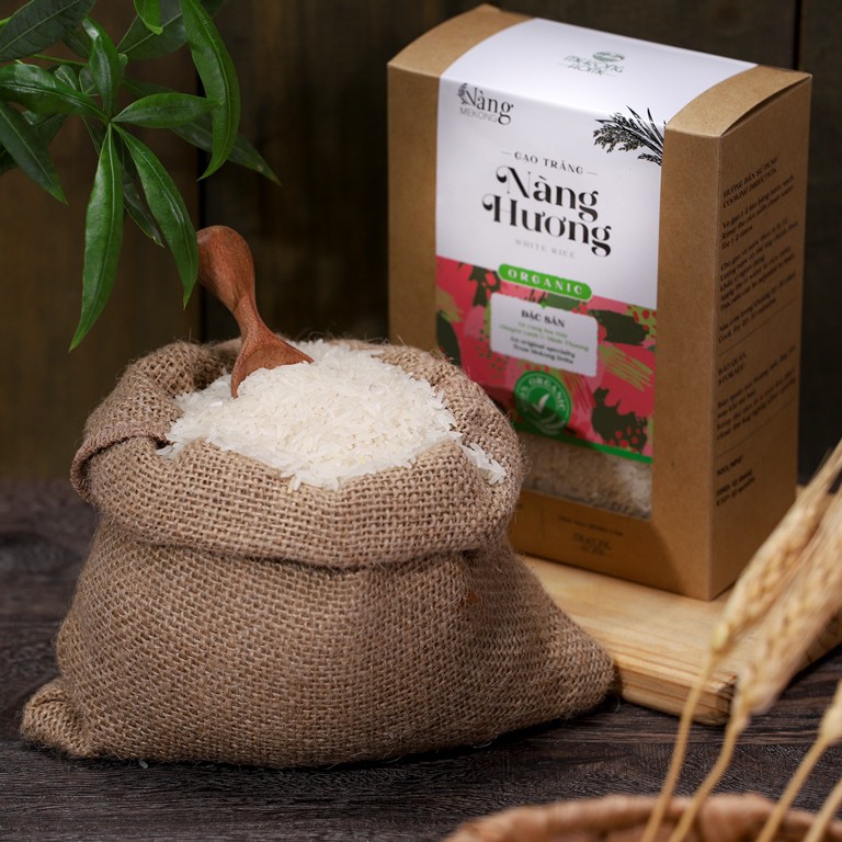 COMBO 4kg - Gạo Hữu Cơ Trắng Nàng Hương - MEKONG HOME - 100% Organic | BigBuy360 - bigbuy360.vn