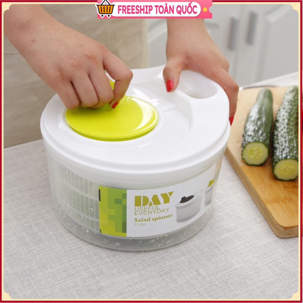 PVN32791 Dụng cụ rửa và làm khô rau củ quả đa năng T2 .