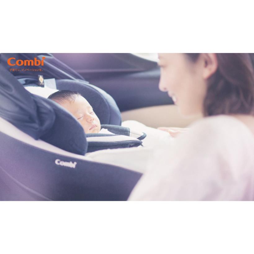 Ghế ngồi ô tô trẻ em Combi Culmove xoay 360° Smart Isofix từ 0- 4 tuổi màu Xanh Navy - HÀNG CHÍNH HÃNG