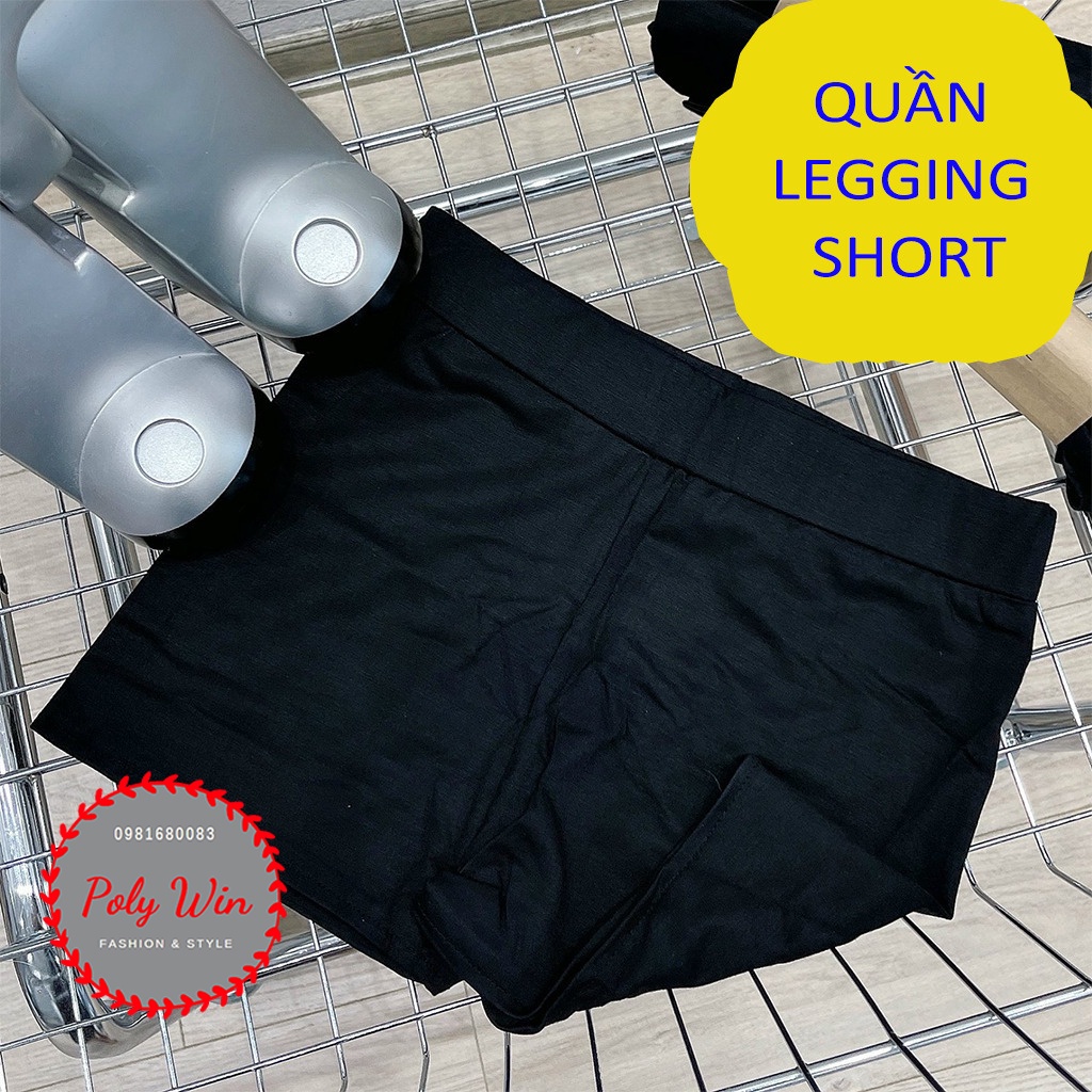 (VIDEO THẬT) Quần Legging Nữ Đùi Cá Tính - Quần đùi tập Yoga, tập GYM co giãn cạp chun siêu mịn NDQ