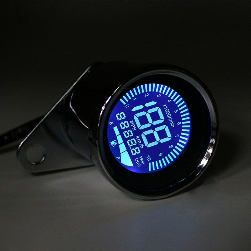 Đồng Hồ Đo Tốc Độ Xe Máy Với Màn Hình Hiển Thị Số