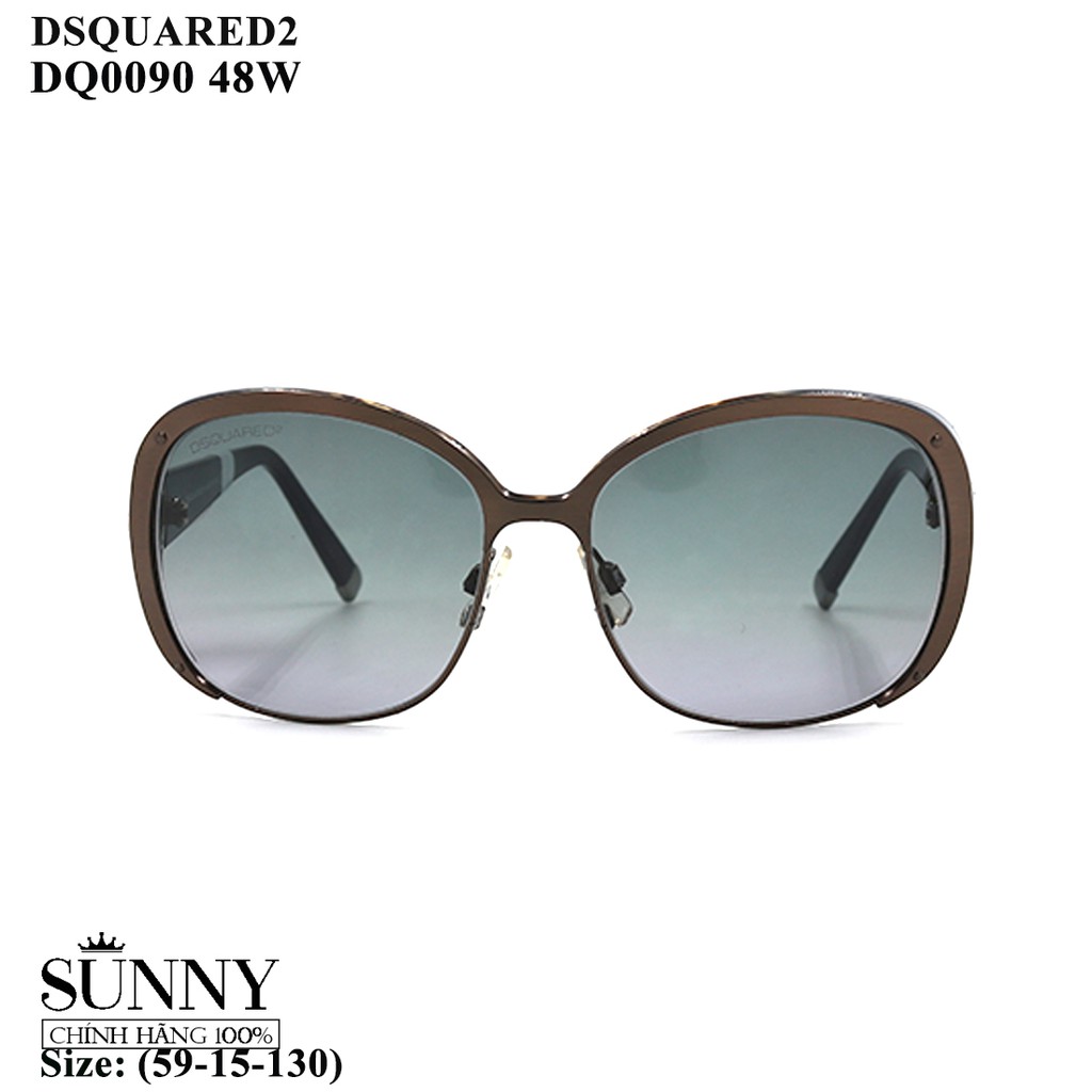 Kính mát nam nữ thời trang Dsquared2 DQ0090 nhiều màu chính hãng, thiết kế dễ đeo bảo vệ mắt