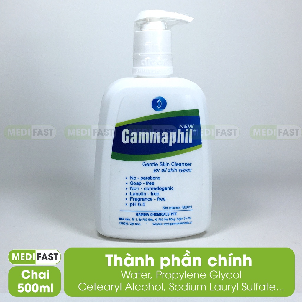 Sữa rửa mặt Gammaphil - Dùng Được Cho Cả Da Nhờn Và Da Khô