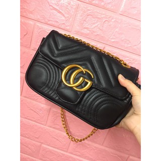Guc.ci size 22cm. Miệng túi có dây kéo. FB: Hương Nguyễn (0972603769). Địa chỉ: ấp 3, Hiệp Phước, nhơn Trạch, Đồng Nai