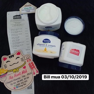 Kem dưỡng vitamin E Redwin Úc